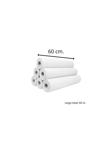 Pack De Rollos De Papel Camilla Doble Capa Cm X M