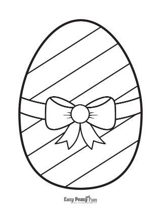 Easter Egg Coloring Pages Printable Coloring Pages Easy Peasy