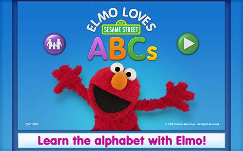 Elmo Loves Abcs Apps And Games