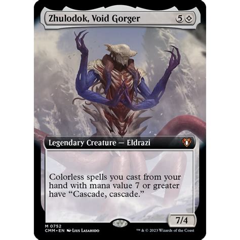 Zhulodok Void Gorger Mtg Commander Masters