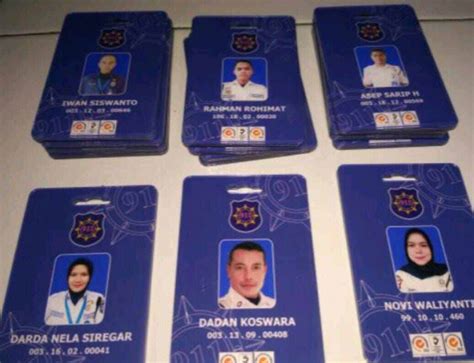 Id Card Security Satpam Bahan Akrilik Elegan Mewah Lazada Indonesia