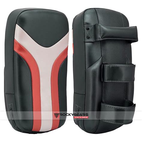 Pu Leather Kick Pads With Handles Boxing And Martial Arts Equipment