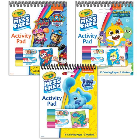 Buy Crayola Color Wonder Bundle Mess Free Coloring Pads Markers