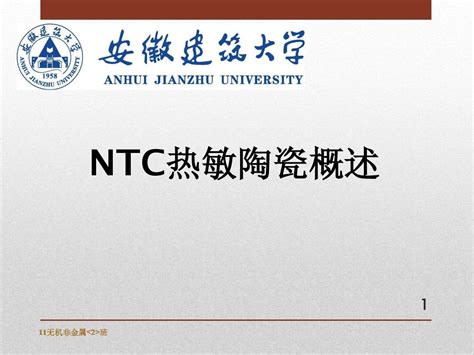 Ntc热敏陶瓷word文档在线阅读与下载无忧文档