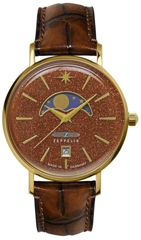 8139 5 Zeppelin Luna Moonphase óra Tutu Óraszalon Westend