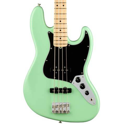 Fender American Performer Jazz Bass Satin Surf Green Stang Guitars