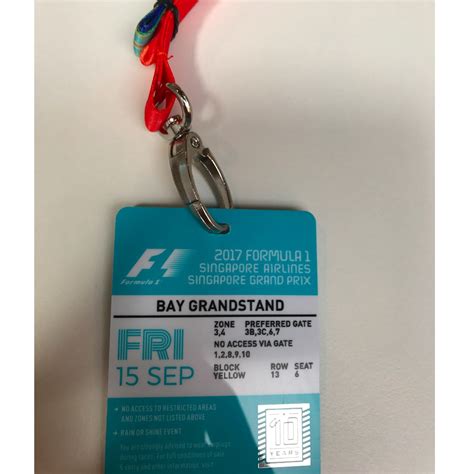 F1 Singapore Night Race, Tickets & Vouchers, Local Attractions ...