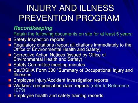 Lausd Injury And Illness Prevention Program For Supervisors And