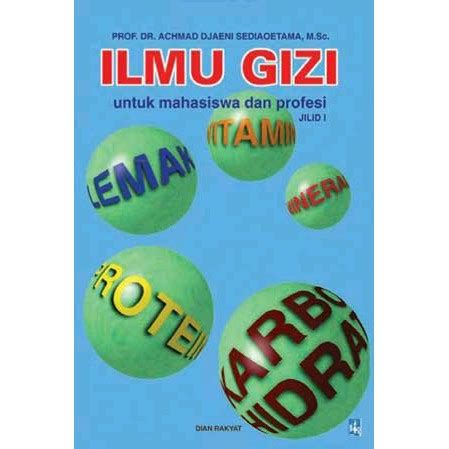 Jual Buku Ilmu Gizi Untuk Mahasiswa Dan Profesi Jilid 1 ORIGINAL