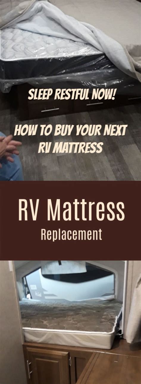 Rv Mattress Replacement Mattress Options Sizes And Where To Get Help