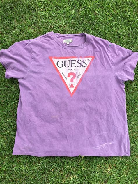 Guess × Vintage Vintage Guess Jeans Og Logo T Shirt Size Xl Grailed