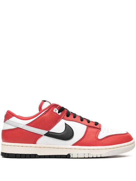 Nike Dunk Low "Chicago Split" Sneakers | White | FARFETCH ZA