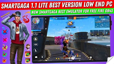 New Smartgaga Lite Best Version For Free Fire Low End Pc