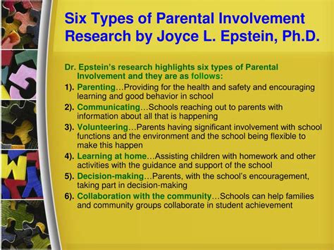 PPT Premier DeKalb District Wide Parental Involvement Framework