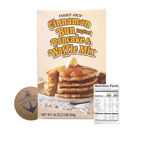 Amazon Trader Joe S Cinnamon Bun Inspired Pancake Waffle Mix