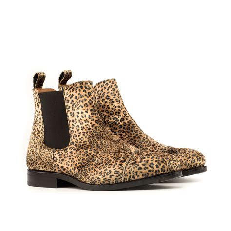 Leaopard Print Chelsea Boots Leopards