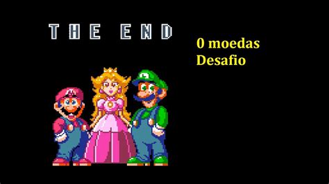 Super Mario World Sem Pega NENHUMA MOEDA Desafio YouTube