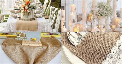 Ideas Para Utilizar Arpillera En Una Boda O Eventos R Sticos