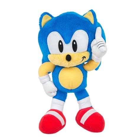 Sonic The Hedgehog Sonic 7 Plush Classic Tomy Inc Toywiz