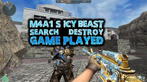 Crossfire West M4A1 S Icy Beast Search Destroy Game Played YouTube