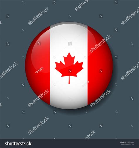 8,954 Flag Button Illustration Canada Images, Stock Photos & Vectors ...