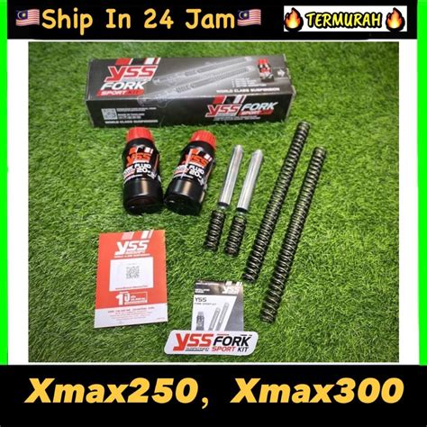 100 Original Yss Fork Sport Kit Lowered 20” Yamaha Xmax Original Yss Thailand Lower Spring Set