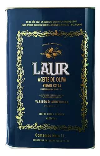 Aceite De Oliva Laur Virgen Extra Arbequina Lata Lt Env O Gratis