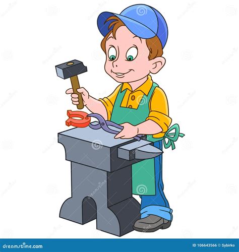 Blacksmith Cartoons, Illustrations & Vector Stock Images - 12603 ...