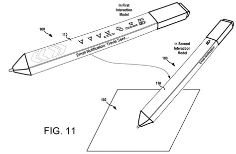 microsoft patent shows surface   oled display peripherals