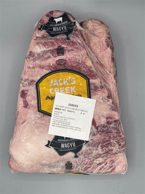 Australian Wagyu Chuck Short Ribs Boneless Bms 8 9 Twin Pack Wagyu