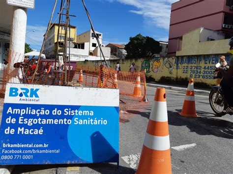 BRK Ambiental continua realização ações em Macaé visando futuras obras