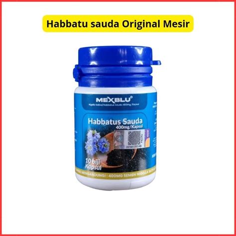 10 Biji Kapsul Habbatus Sauda Magic Blue Mexblu Shopee Malaysia