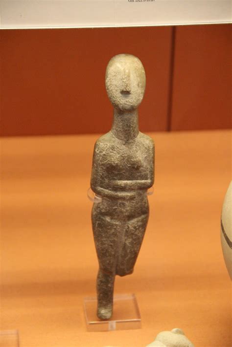 Cycladic Marble Figure Of Woman Keros Syros Culture C Flickr