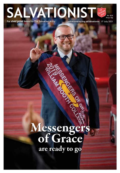 Salvationist 17 July 2021 By The Salvation Army Uk And Ireland Issuu