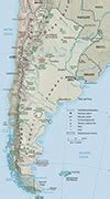 Map Of Falkland Islands Islas Malvinas