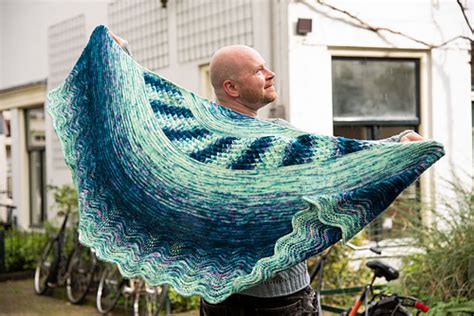 Ravelry Mesmerizing Mermaid Shawl Pattern By Stephen West