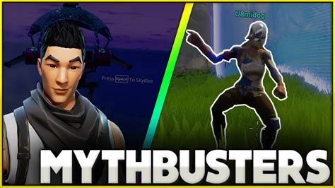 Will Dancing Change Your Hitbox Fortnite Mythbusters Fortnite