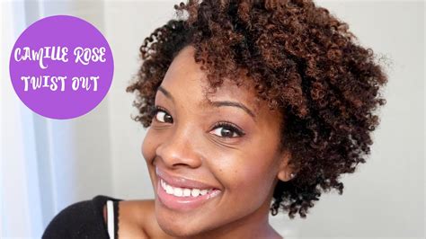 Twist Out Camille Rose Naturals Youtube