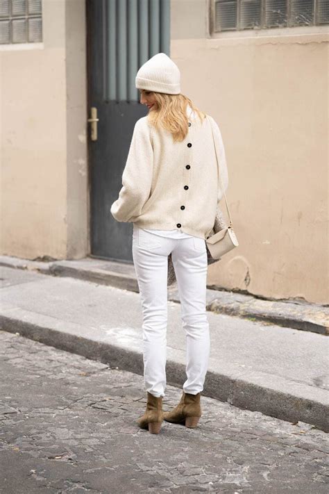 Le Total Look Blanc En Hiver Le Dressing Id Al