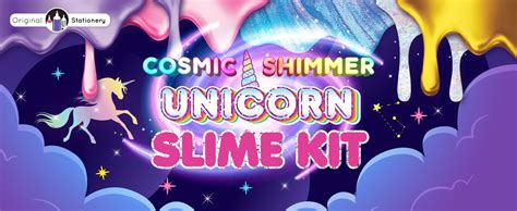 Original Stationery Cosmic Shimmer Unicorn Slime Kit