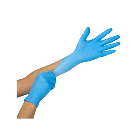 Guantes De Nitrilo Azul AAchen Caja 100 Unidades