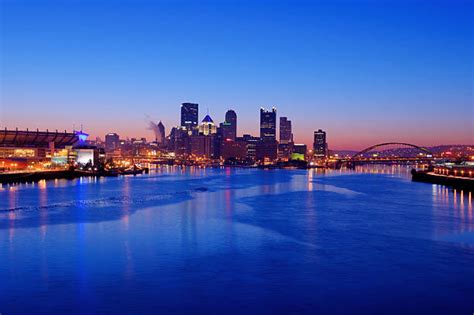 370+ Pittsburgh Skyline Sunset Stock Photos, Pictures & Royalty-Free ...