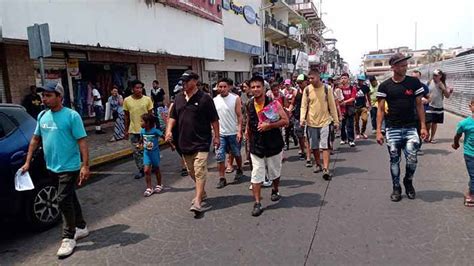 Migrantes Protestan Una Vez Más En Las Calles De Tapachula Periódico