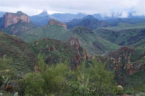 Hiking the Boulder Canyon Trail in Arizona