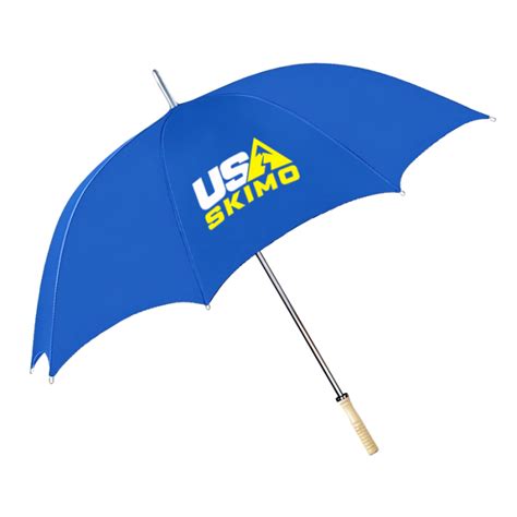 48 Inch Arc Custom Imprinted Umbrella With 100 RPET Canopy