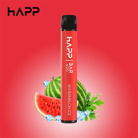 Wholesale 20mg Disposable Vape Pen 600 Puff Happ Bar Disposable