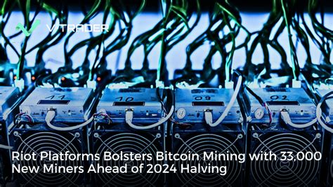 Riot Platforms Bolsters Bitcoin Mining With 33000 New Miners Ahead Of