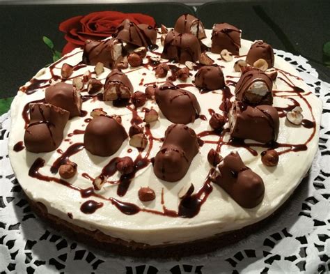 Toffifee Torte Thermomix Rezeptwelt Nusstorte Mit Toffifee Von Sabri