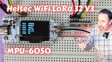 Heltec WiFi LoRa 32 V3 With MPU 6050 YouTube