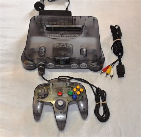 Console Nintendo 64 Clear Smoke Grey Limited Edition N64 Console